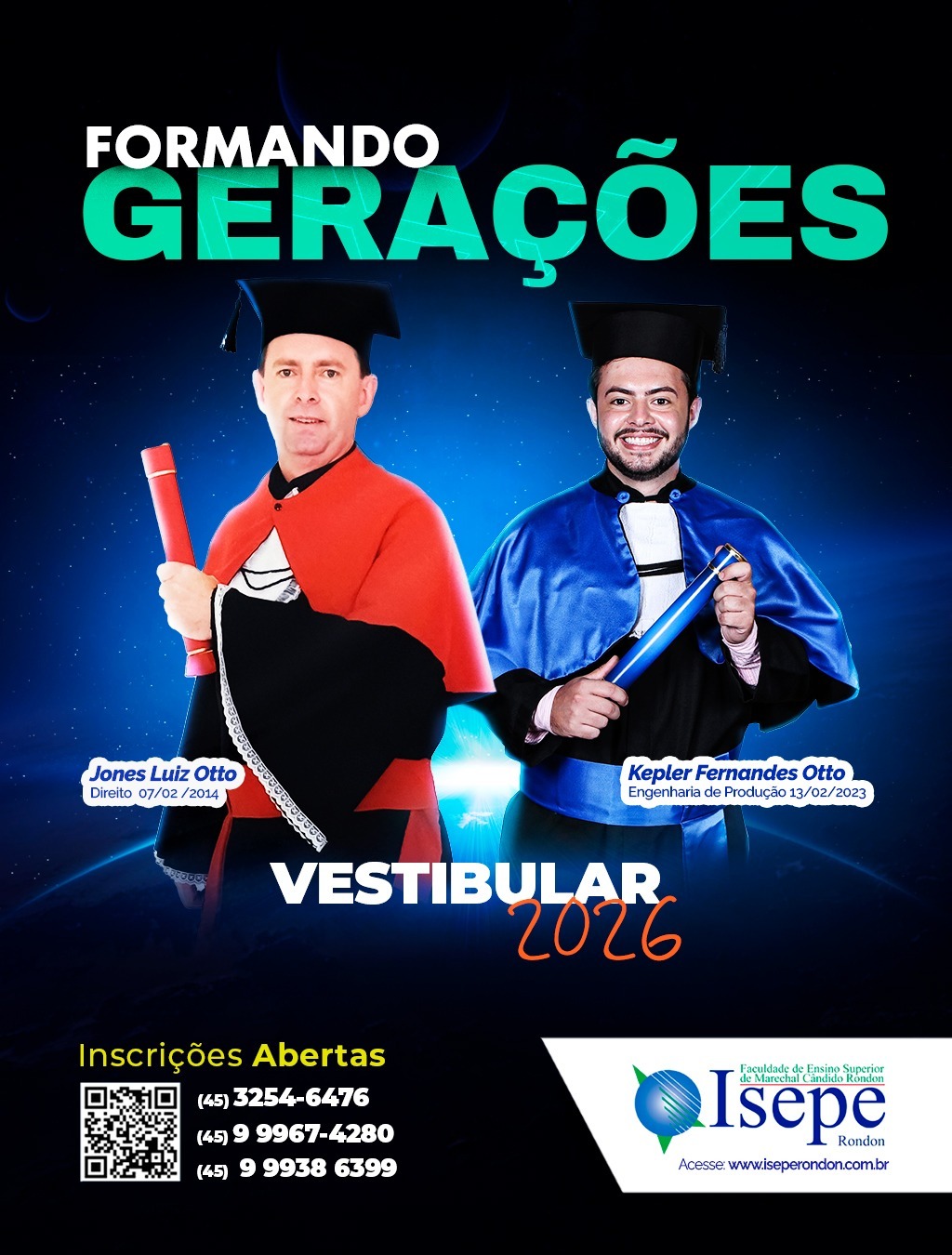 Vestibular 2026 Formando Gerações