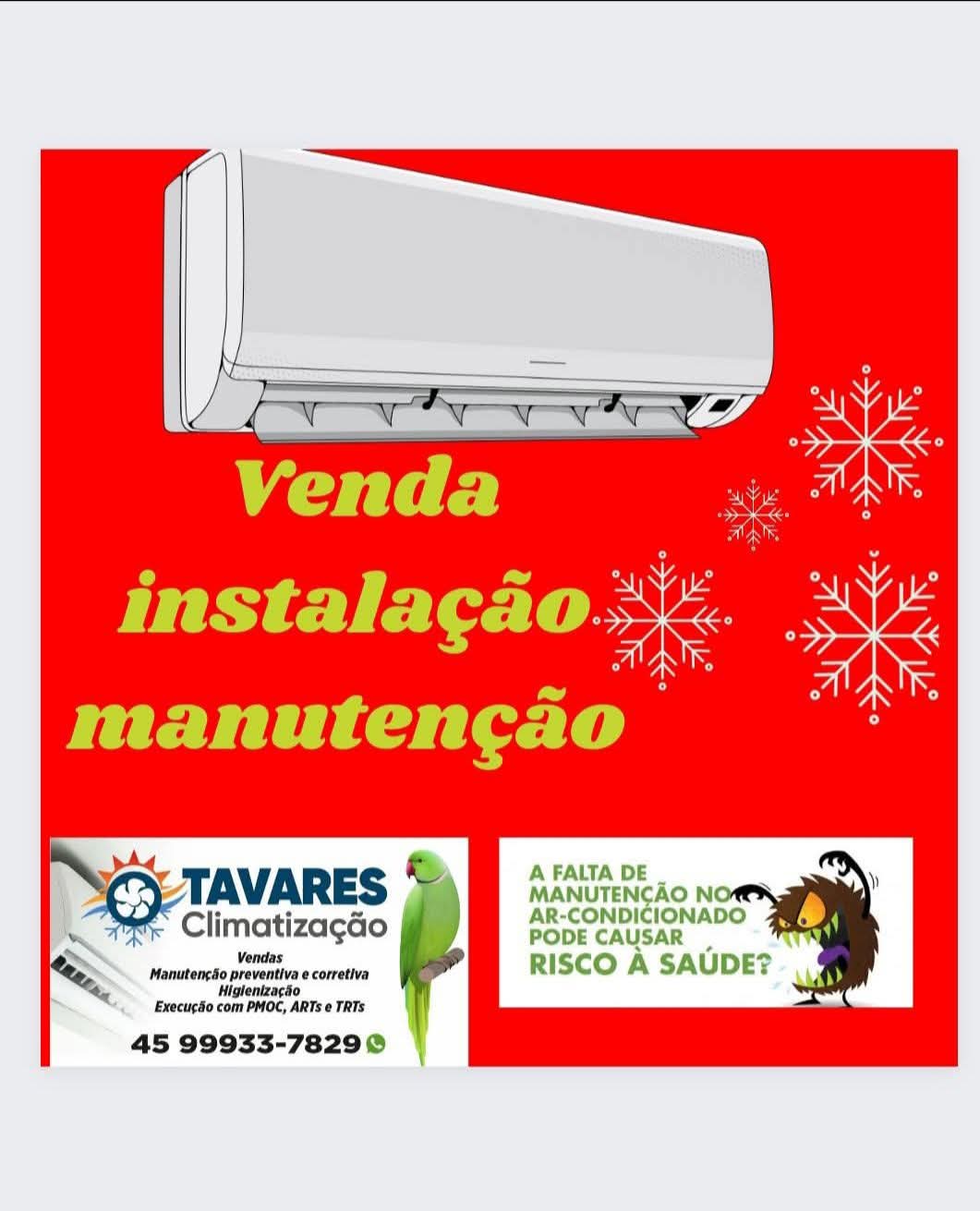 Instalação de ar condicionado