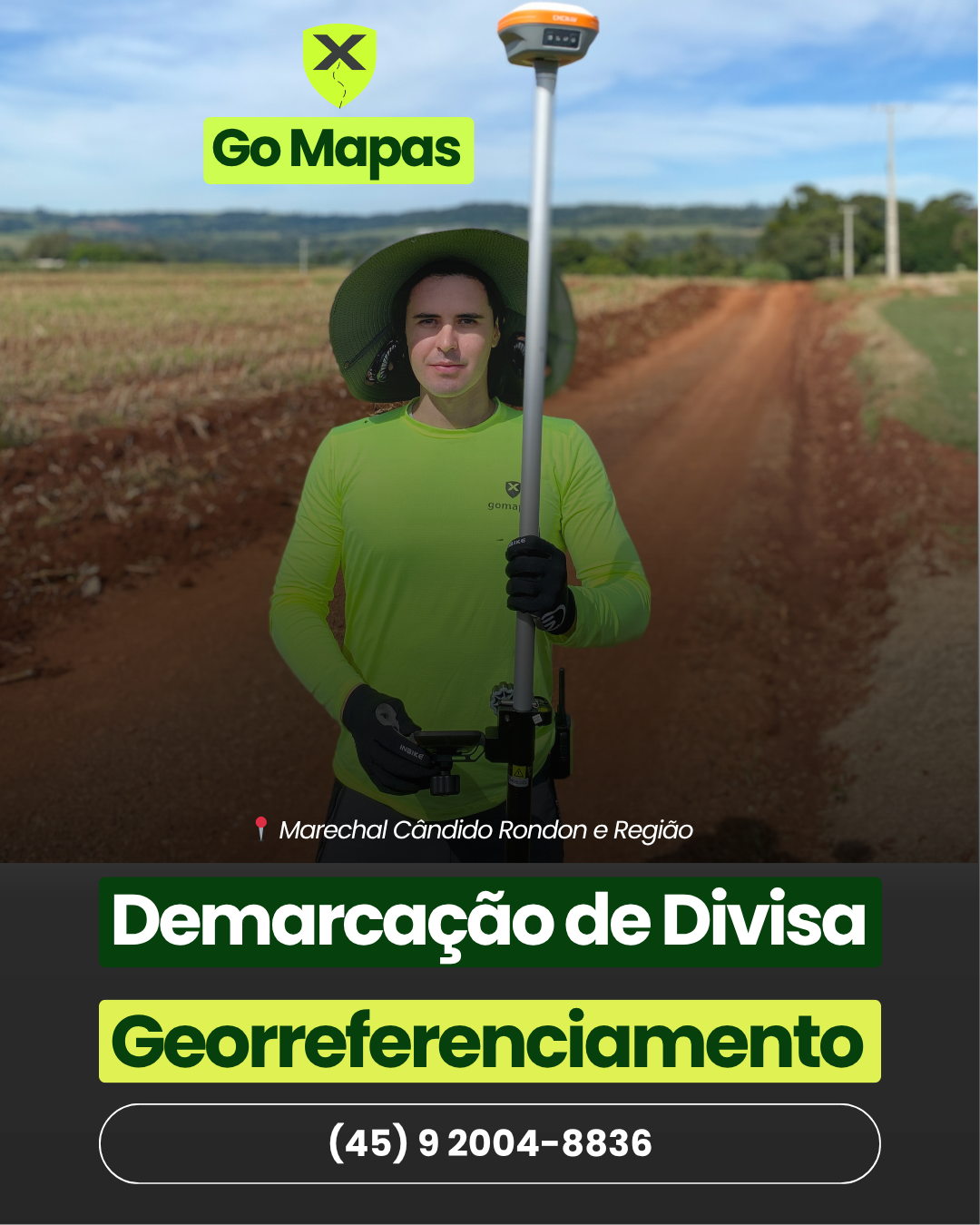 Georreferenciamento Rural | Demarcação de Divisa | Topógrafo | Agrimensor | Medição